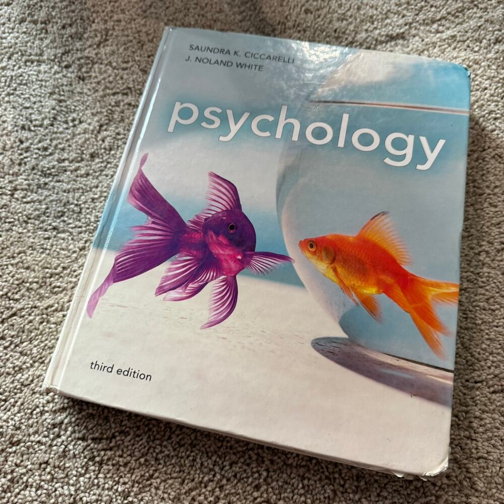 Psychology Textbook by Saundra K. Ciccarelli and J. Noland White 3rd Edition